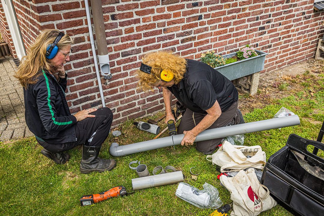 Subsidie beschikbaar voor het afkoppelen de regenpijp en opvangen van water